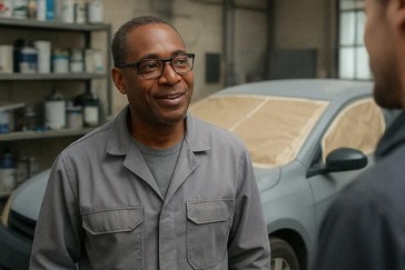 Peintre automobile